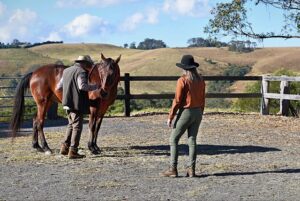 Kate Young training session